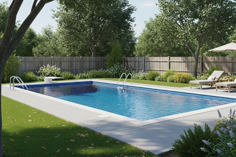 ignoring algae in pool
