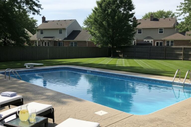 dirty pool water