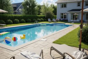 brushing pool walls