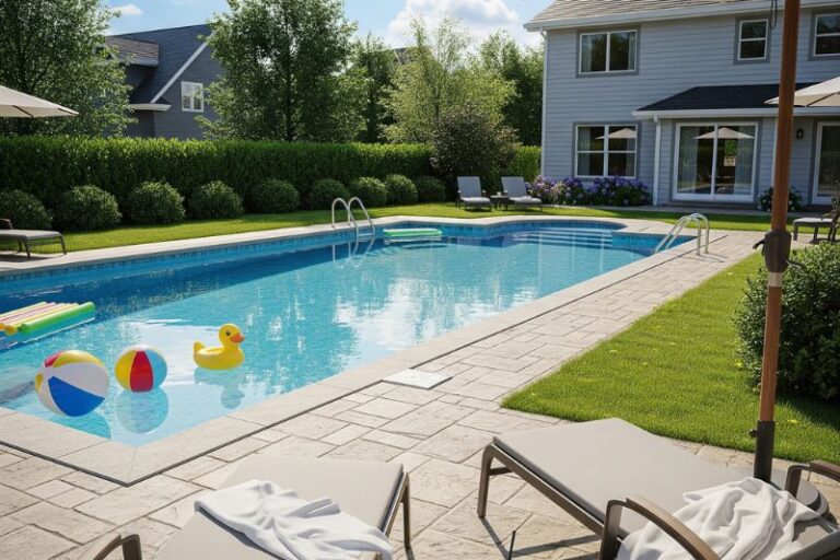 brushing pool walls