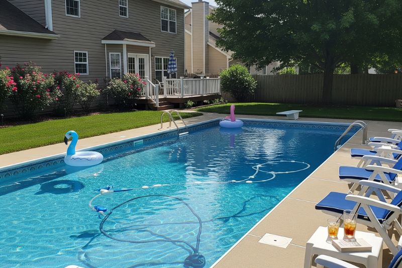 The Pool Forgave Me With A Crystal Surface