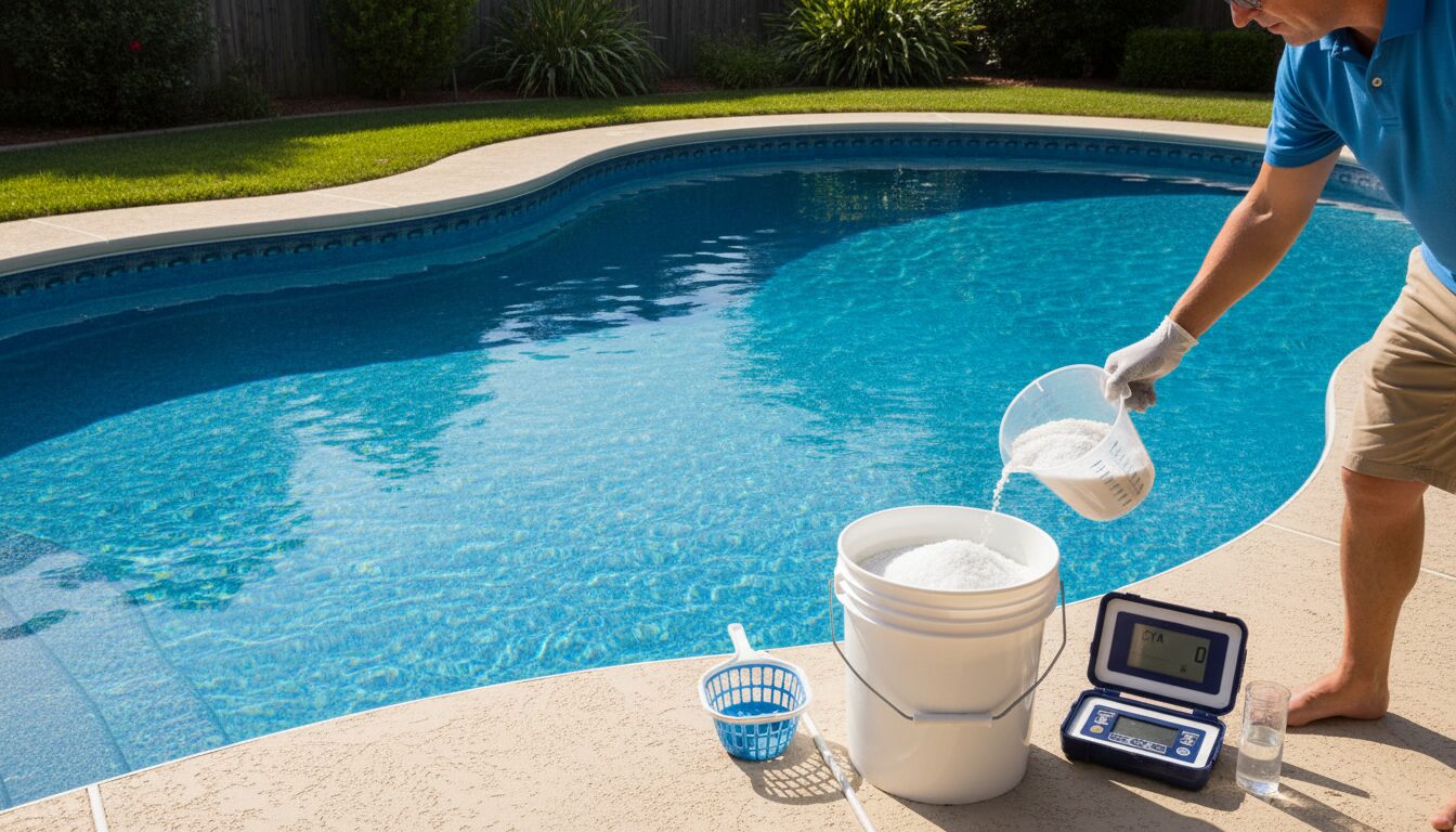 CYA From Zero: How Much Stabilizer to Add to a 25,000-Gallon Vinyl Liner Pool