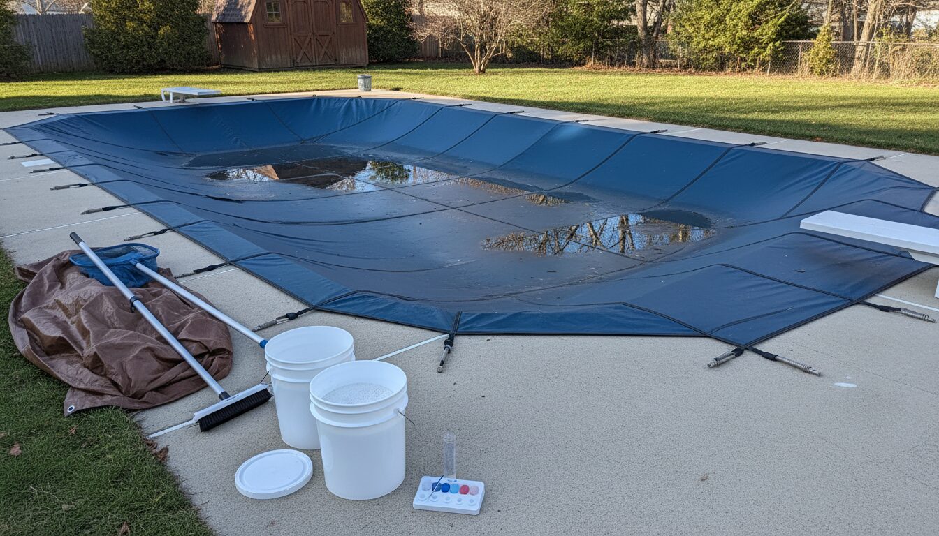 Stabilizer Level at Pool Closing: What to Target and Why It Matters in Spring
